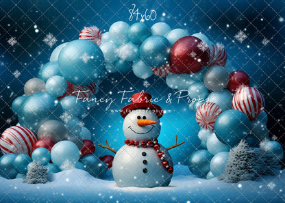 Top Hat Jolly Snowman