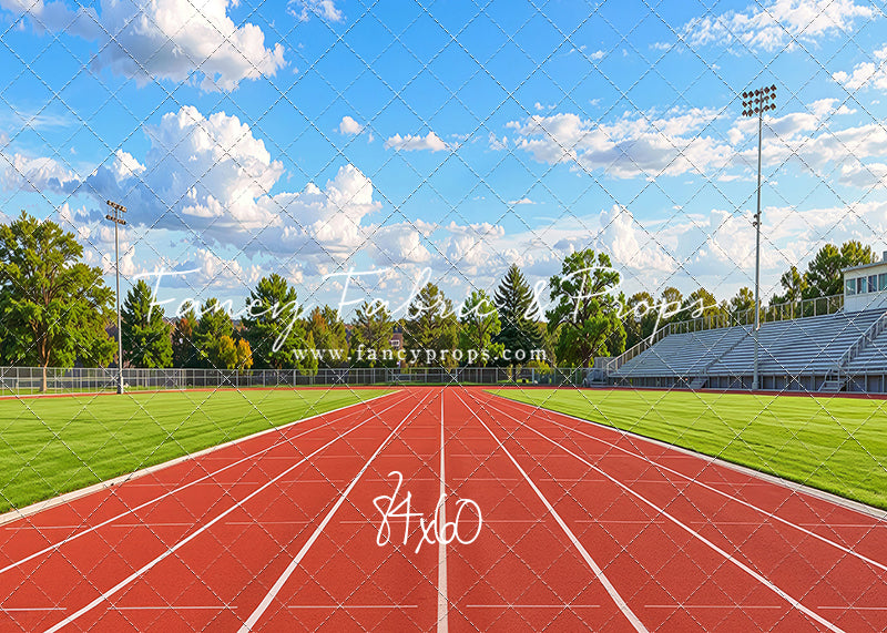 Track & Field Starting Line - With Sweep Option