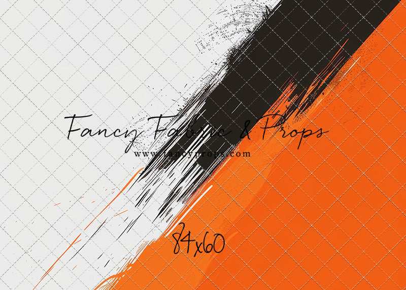 Varsity Orange & Black