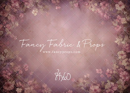 Vintage Mauve Petals - With Sweep Option