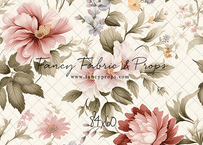 Vintage Pastel Blooms