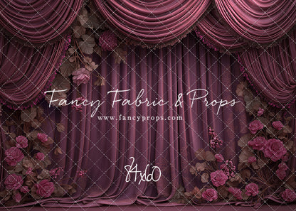 Vintage Plum Romance - With Sweep Option