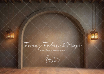 Warm Amber Alcove - With Lights - With Sweep Option