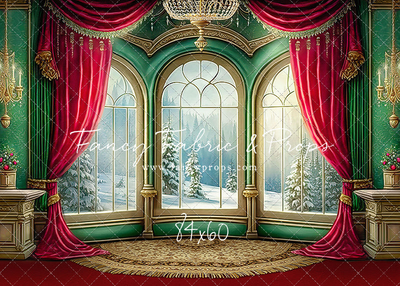 Warm Loving Holiday - Red Carpet Option - with Sweep Option