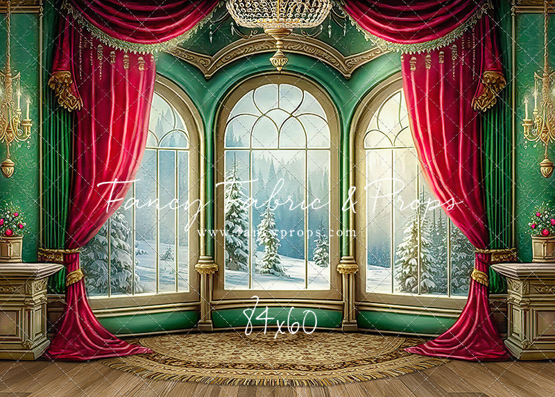 Warm Loving Holiday - Wood Floor Option - with Sweep Option