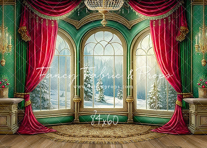 Warm Loving Holiday - Wood Floor Option - with Sweep Option