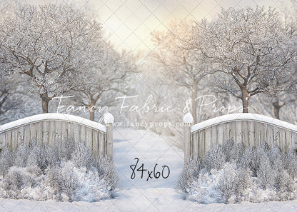 Winter Forest Gate 2pc Mini Room