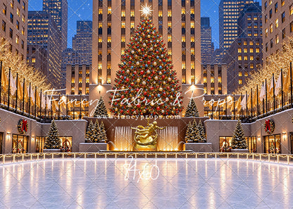 Wintertime Skating Rink - with Sweep Option