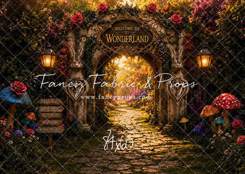 Wonderland Rabbit Way - With Sweep Option