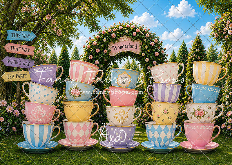 Wonderland Tea Party - With Sweep Option