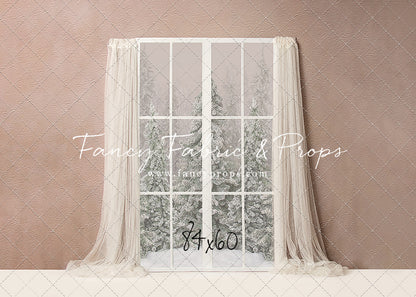 Woodland Winter Window