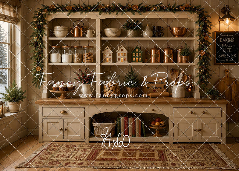 Yuletide Baking Shelf - With Sweep Option