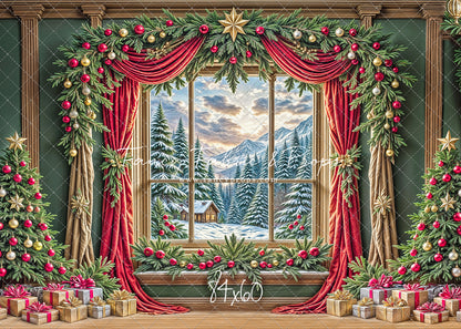Yuletide Bloom View - with Sweep Option