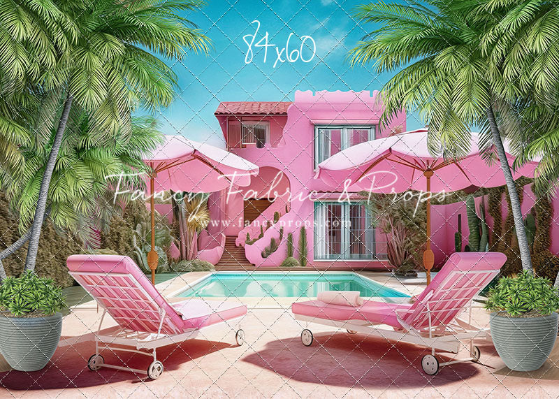 Barbie's Poolside Vacation - Pavement Floor - With Sweep Option