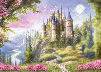 Enchanted Kingdom - Blue - With Sweep Option