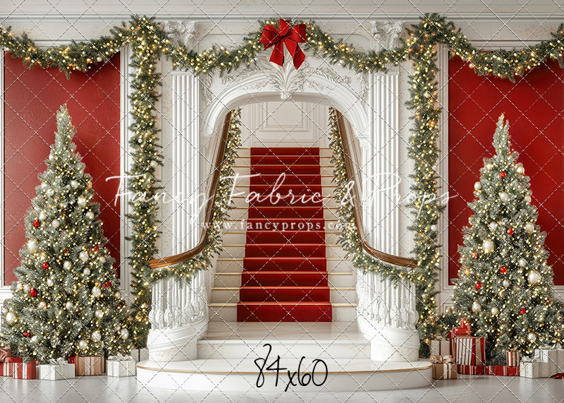 Grand Christmas Staircase - with Sweep Option