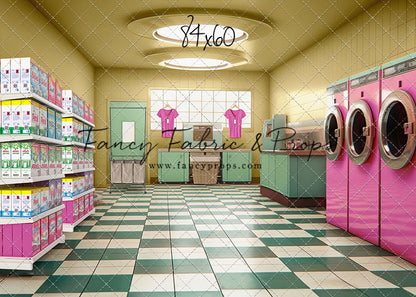 Laundry Day - Yellow - With Sweep Option