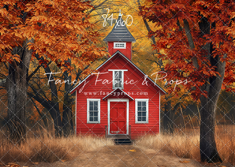 Little Red Schoolhouse - With Sweep Option