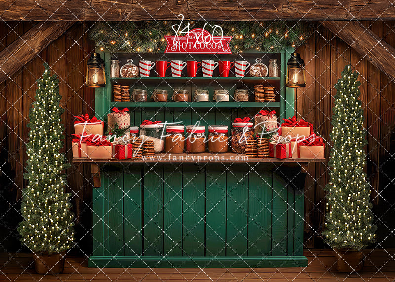 Santa's Cocoa Corner - with Sweep Option