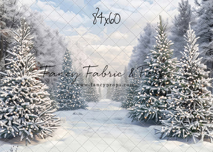 Snowy Tree Farm Trail - with Sweep Option