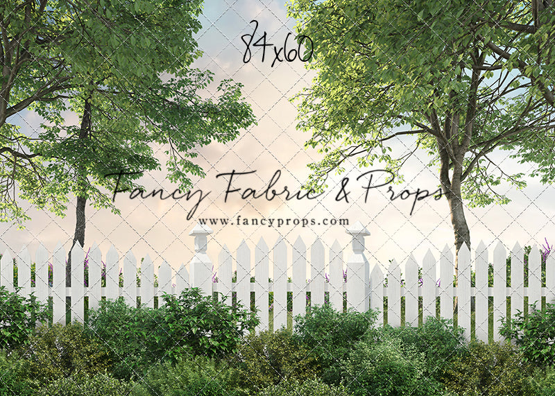 Spring Sunrise Garden Gate