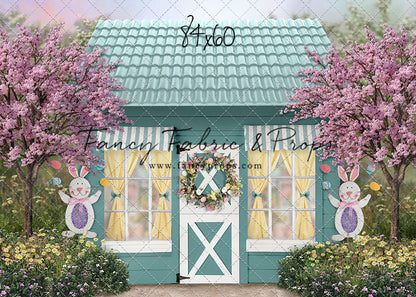 Spring in Bloom Bunny House
