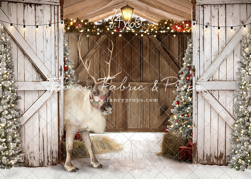 St Nick's Stable - WITH Reindeer - With Sweep Option