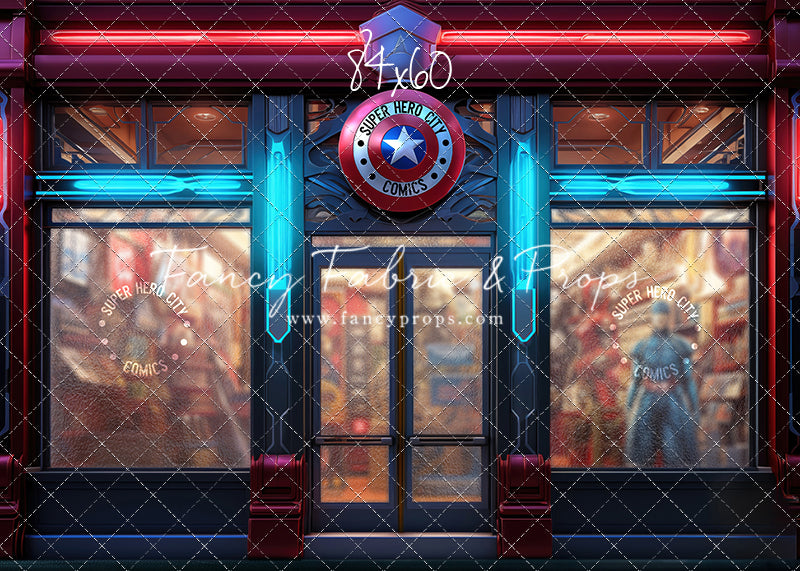 Super Hero City Comics - With Sweep Option