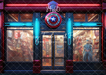 Super Hero City Comics - With Sweep Option