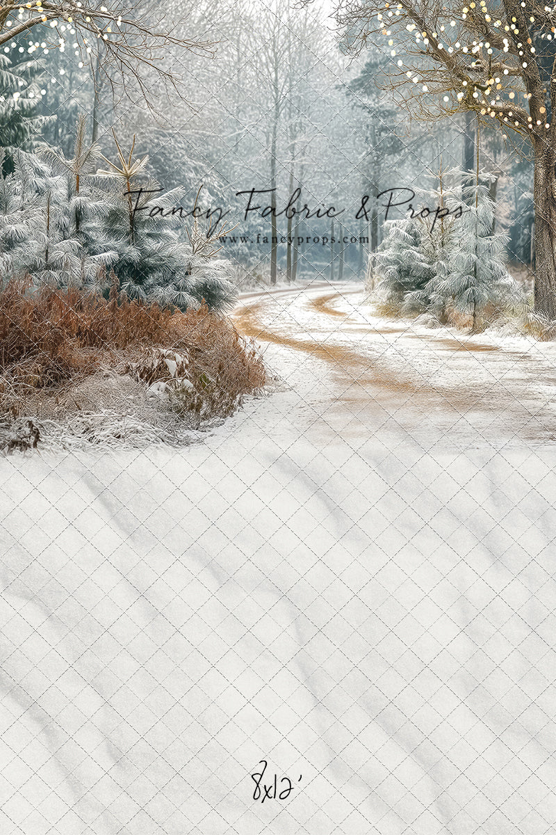 Frosted Country Path - with Sweep Option