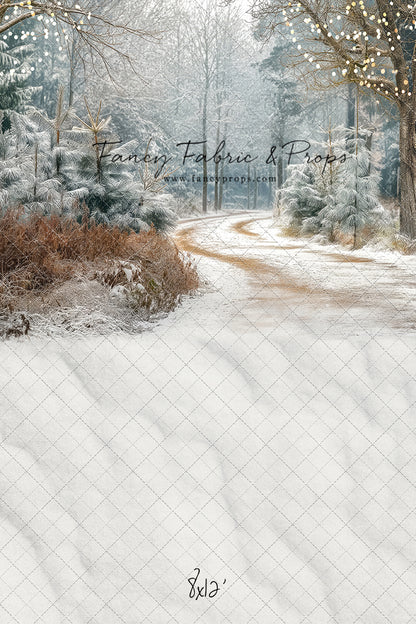 Frosted Country Path - with Sweep Option