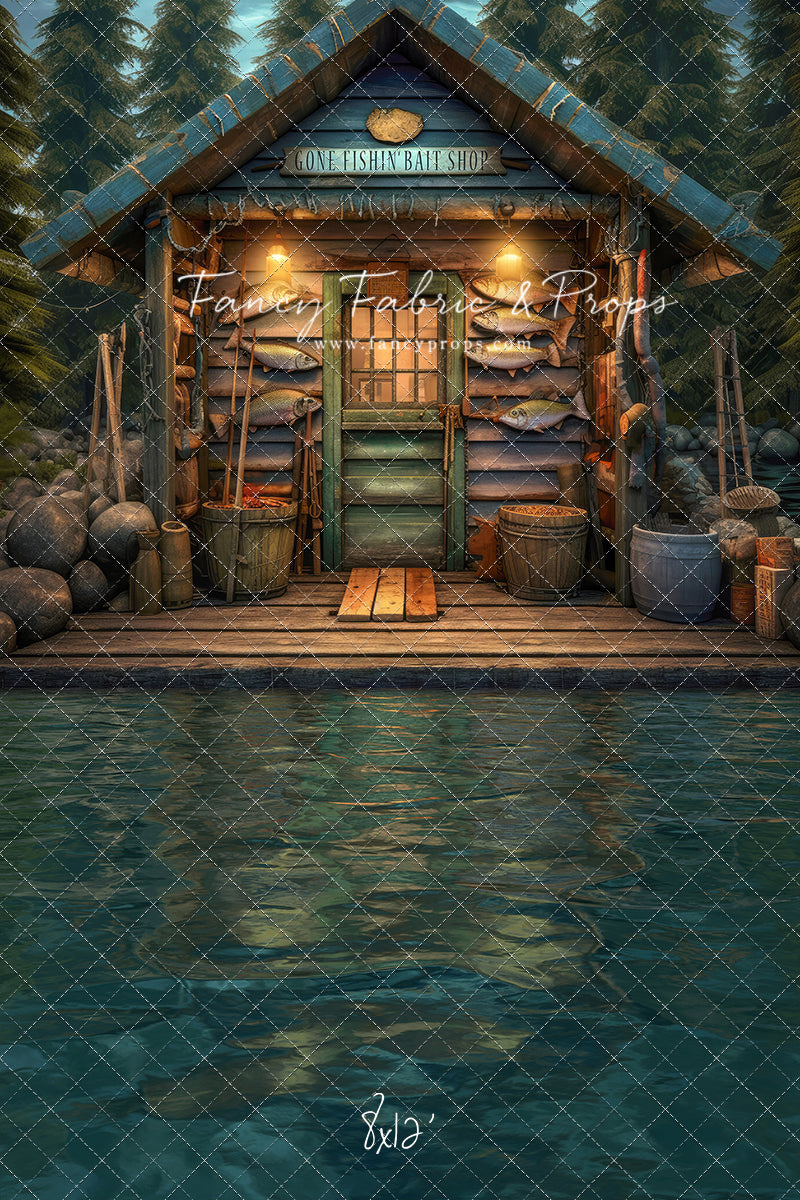 Gone Fishin Bait Shop- Water Version - With Sweep Option