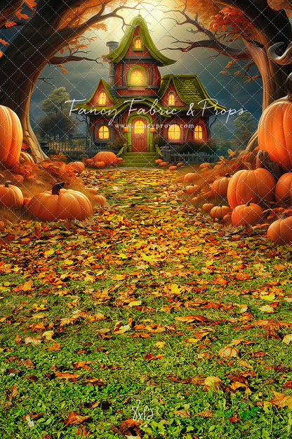 Haunted Hollow - Green House - With Sweep Option