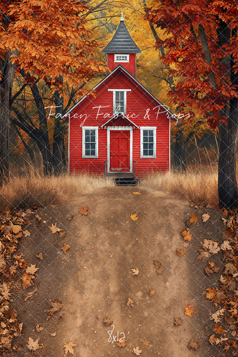 Little Red Schoolhouse - With Sweep Option