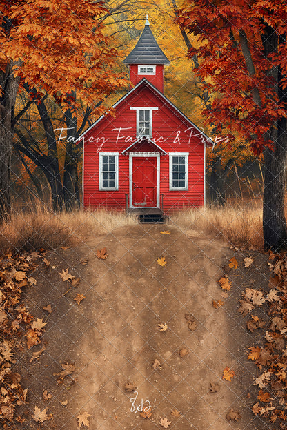 Little Red Schoolhouse - With Sweep Option