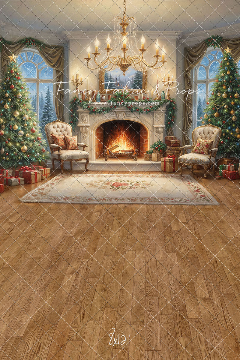 Majestic Christmas Parlor - With Sweep Option
