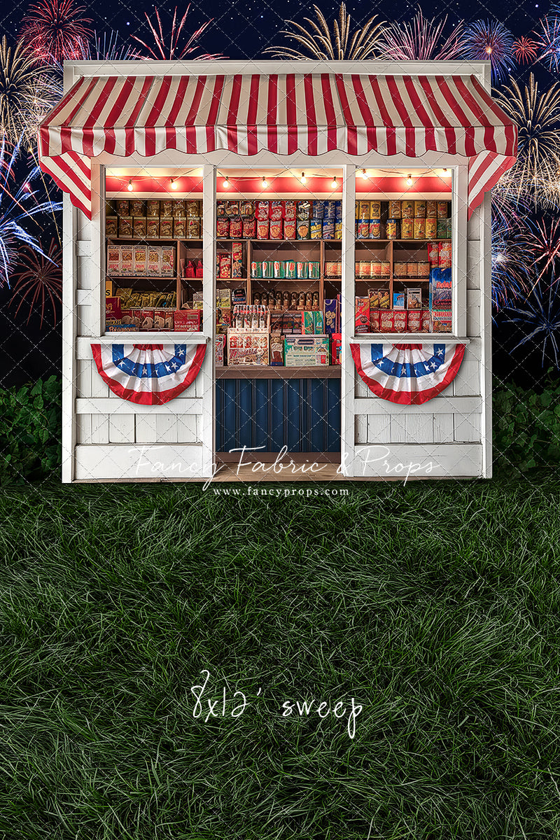 Old Glory Fireworks Shop - With Sweep Option