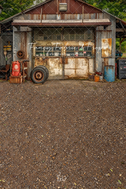 Old Rustic Garage - With Sweep Option