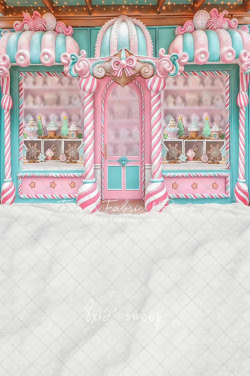 Pastel Gingerbread Store - With Sweep Option