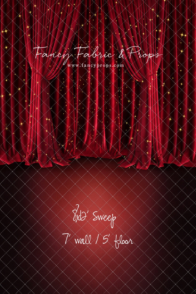 Red Carpet Glam - With Sweep Option