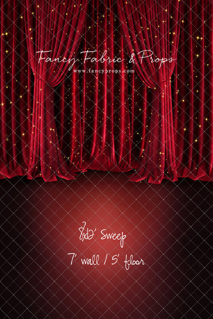 Red Carpet Glam - With Sweep Option