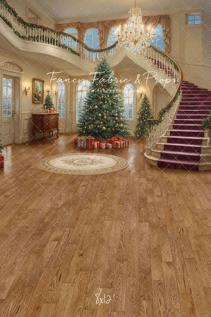 Regal Christmas Staircase - with Sweep Option
