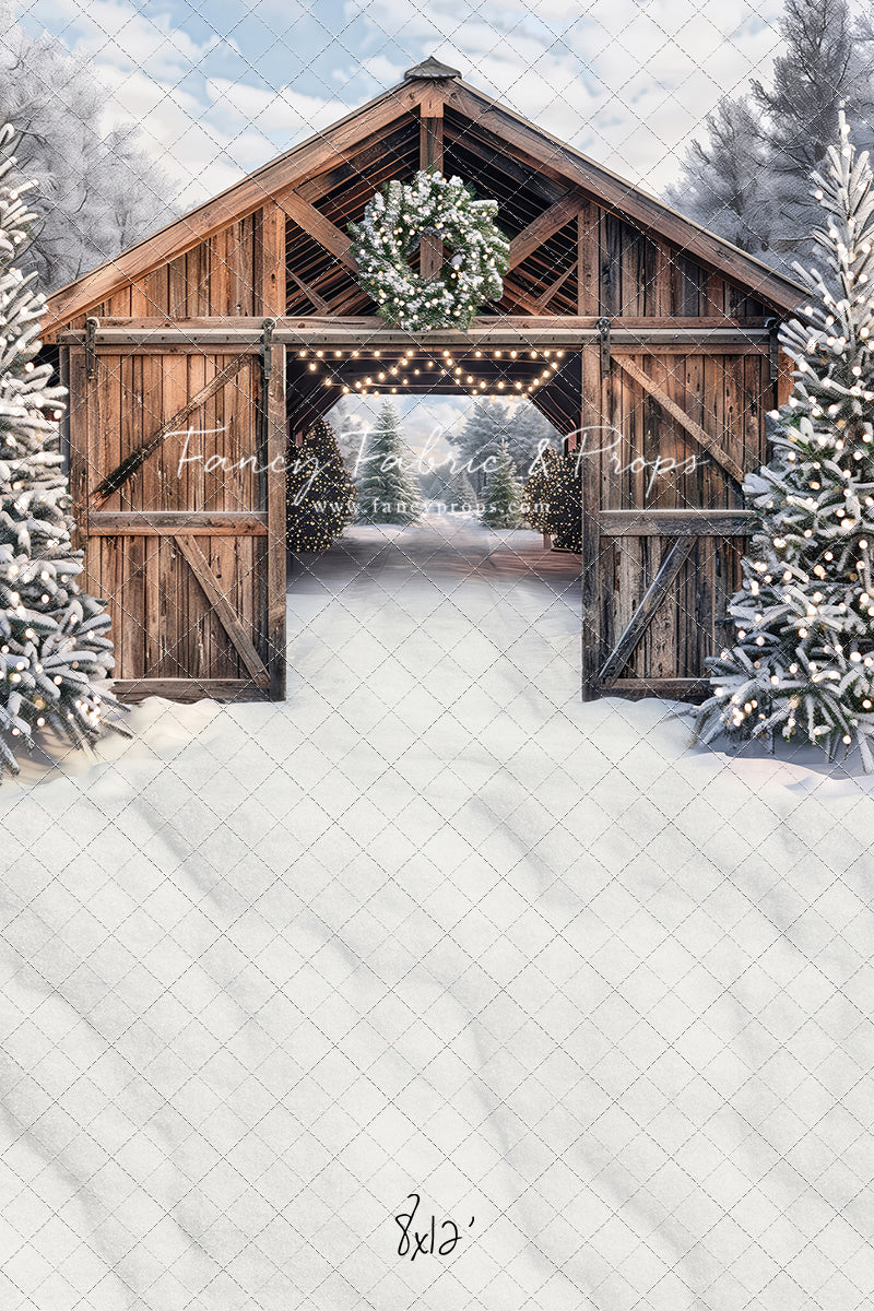 Snowy Mountain Tree Farm - with Sweep Option