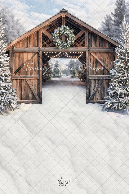 Snowy Mountain Tree Farm - with Sweep Option