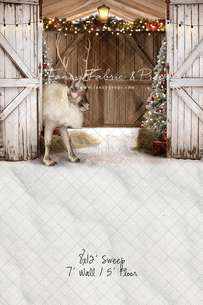 St Nick's Stable - WITH Reindeer - With Sweep Option