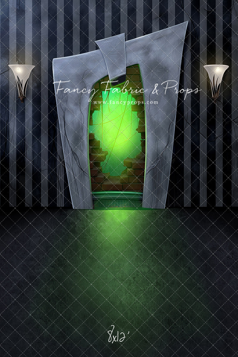 Strange & Unusual Fireplace - With Sweep Option