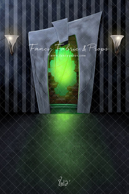 Strange & Unusual Fireplace - With Sweep Option