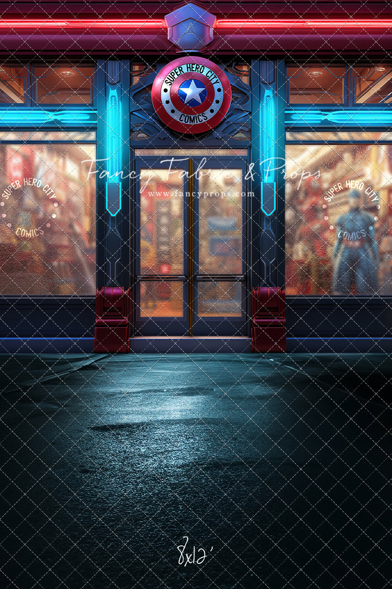 Super Hero City Comics - With Sweep Option