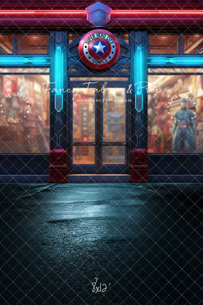 Super Hero City Comics - With Sweep Option