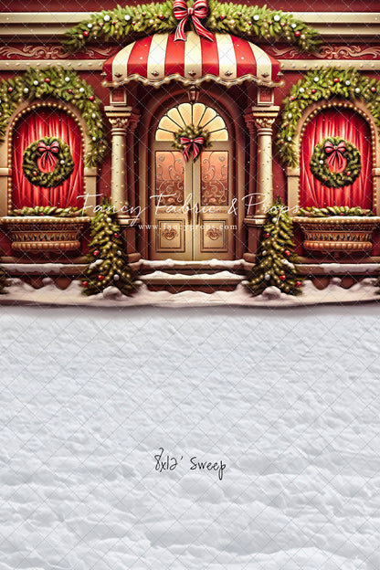 Crimson & Gilt Christmas Emporium - with Sweep Option